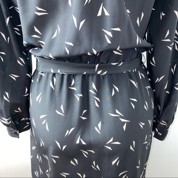 Ms. Chaus Vintage Belted Dress, Size 12 - Picture 9 of 11